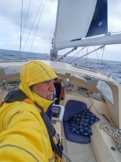 A series of gales originating in the Tasman Sea makes for challenging conditions on the final leg to New Zealand
