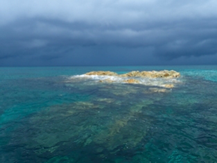 In more remote areas some reefs remain uncharted and visual navigation is essential